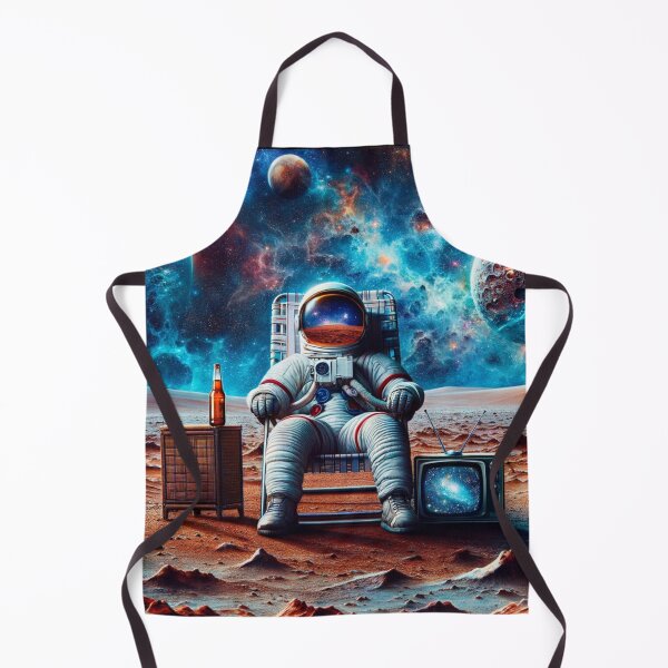 Item preview, Cosmic Astronaut Chill Surreal Space Art designed and sold by PlanetEye Designs.