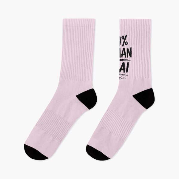 Item preview, 100% HUMAN 0% AI | Pink Retro Typography | Funny Human-Made Design designed and sold by BlueberrySwan.