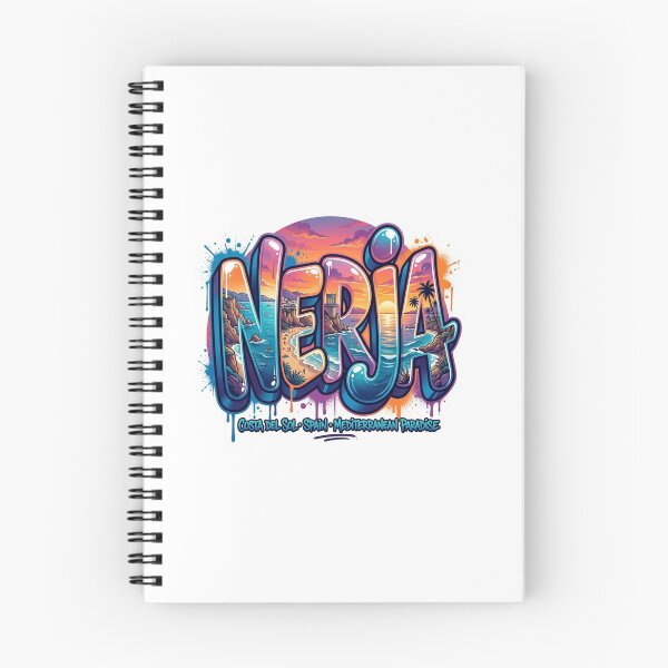 Item preview, Nerja Coastal Graffiti Sticker Souvenir Summer Edition designed and sold by Imaginarium of Chaos falcon88 .