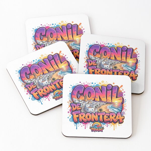 Item preview, Conil Coastal Graffiti Sticker designed and sold by Imaginarium of Chaos falcon88 .
