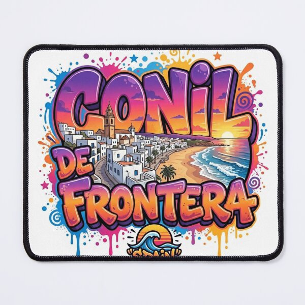Item preview, Conil Coastal Graffiti Sticker designed and sold by Imaginarium of Chaos falcon88 .
