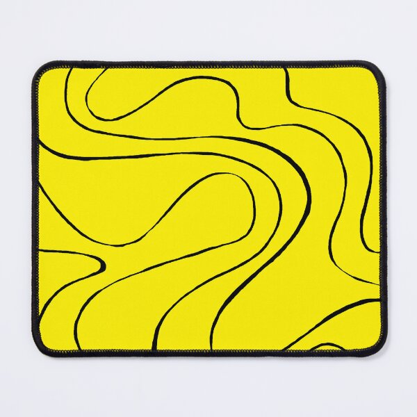 Item preview, Ebb and Flow 2 in Black and Yellow designed and sold by LAEC-Shop.