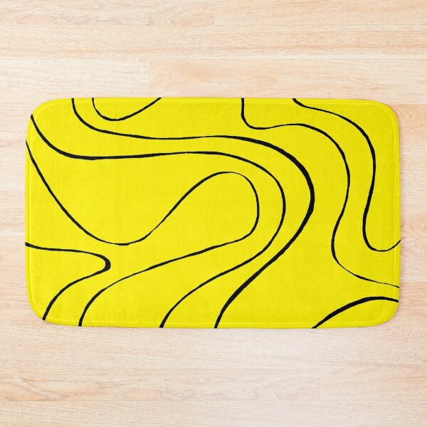 Item preview, Ebb and Flow 2 in Black and Yellow designed and sold by LAEC-Shop.