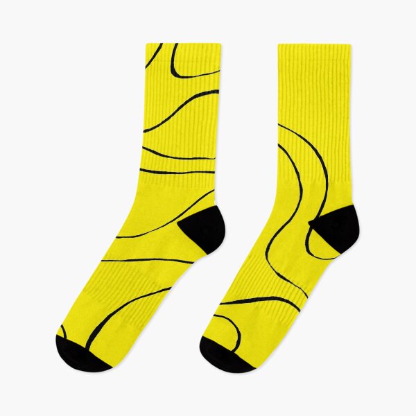 Item preview, Ebb and Flow 2 in Black and Yellow designed and sold by LAEC-Shop.