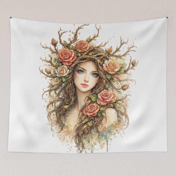 Item preview, Watercolor Rose Queen designed and sold by OnePercent992.