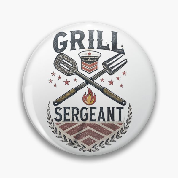 Item preview, grill sergeant designed and sold by GogoGrove.