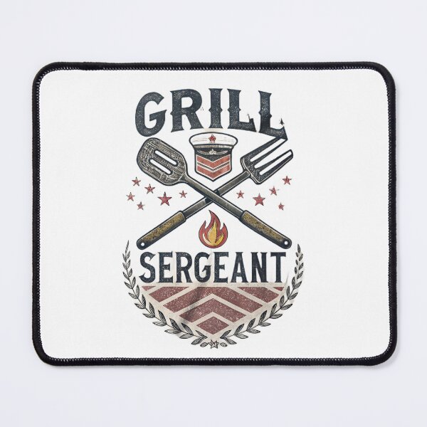 Item preview, grill sergeant designed and sold by GogoGrove.