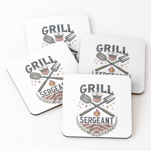 Item preview, grill sergeant designed and sold by GogoGrove.