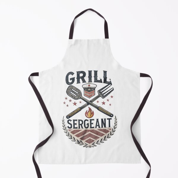 Item preview, grill sergeant designed and sold by GogoGrove.