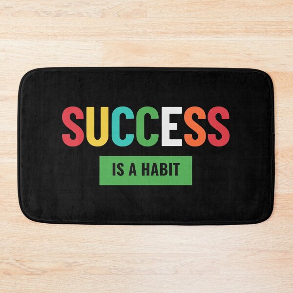 Item preview, Success Is A Habit | Motivational Typography Quote | Productivity & Self Improvement Art | Office & Classroom Decor designed and sold by No Excuses .