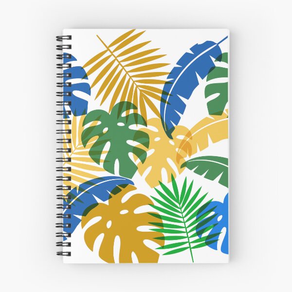 Item preview, Colorful Tropical Monstera Palm Leaves designed and sold by BetweenForms.