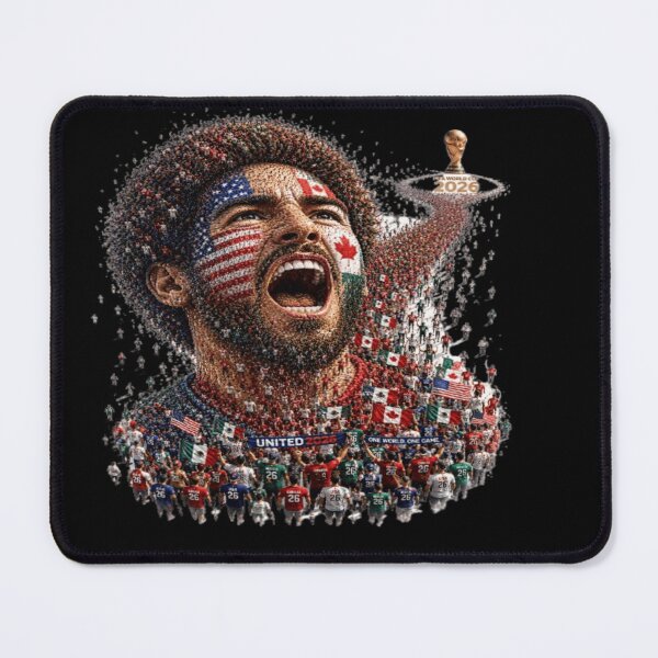Item preview, FIFA 2026 World Cup Art Sticker designed and sold by PixelPopsShop.