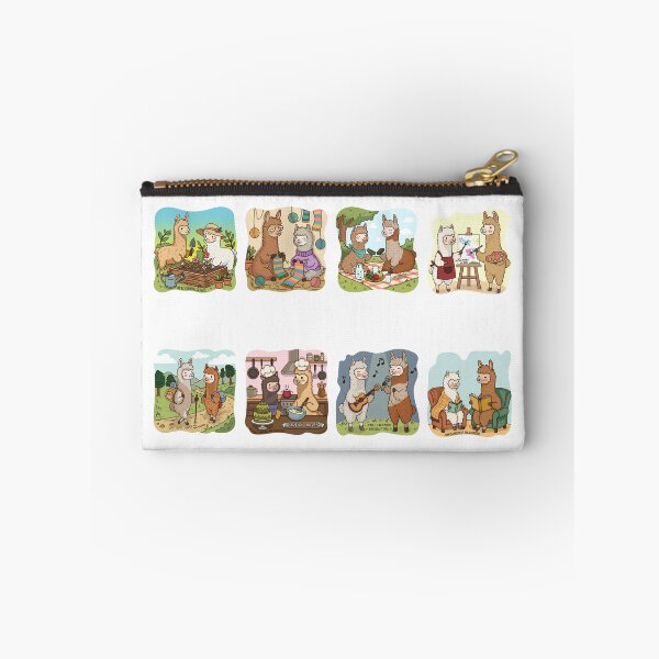 Item preview, Alpaca & Llama Sticker Collection Set designed and sold by WillowerStudio.