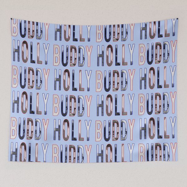 Item preview, Buddy Holly Letters designed and sold by Normbot2000.