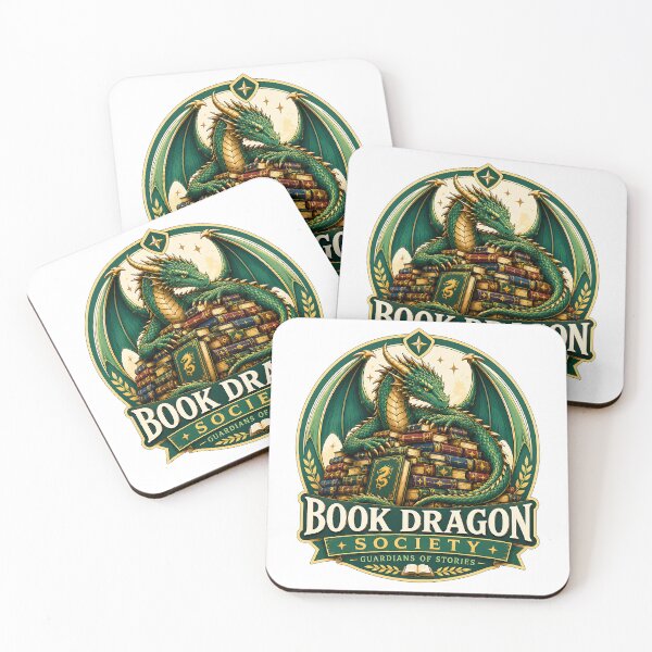 Item preview, Book Dragon Society – Guardians of Stories Fantasy Reader Design designed and sold by Digital Culture Studio.