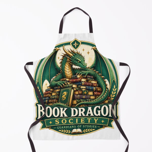Item preview, Book Dragon Society – Guardians of Stories Fantasy Reader Design designed and sold by Digital Culture Studio.