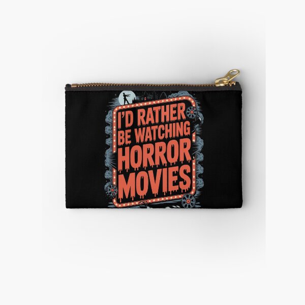 Item preview, I'd Rather Be Watching Horror Movies Gift for Horror Fan designed and sold by Say It With Ink.