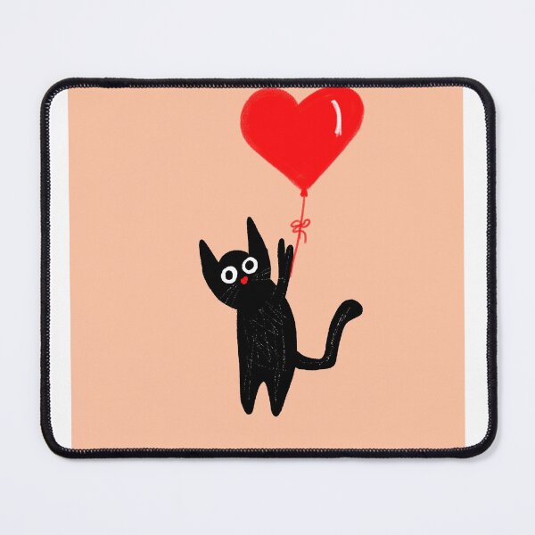 Item preview, Cat with balloon designed and sold by Kasia1987t.
