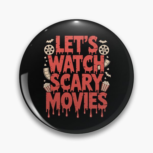 Item preview, Let's Watch Scary Movies Gift for Horror Fan Movie Night designed and sold by Say It With Ink.