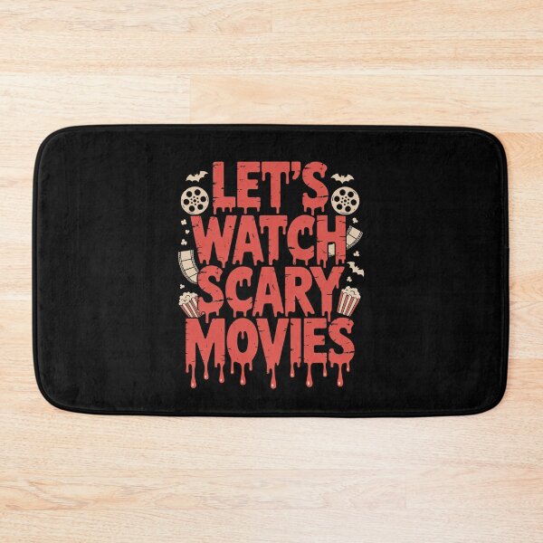 Item preview, Let's Watch Scary Movies Gift for Horror Fan Movie Night designed and sold by Say It With Ink.