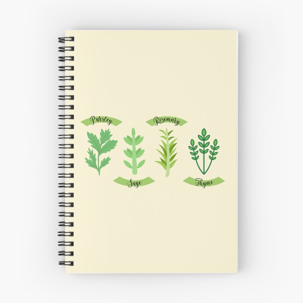 Item preview, Parsley Sage Rosemary Thyme Herb Garden Design | Cottagecore Kitchen Art designed and sold by Sachie's Studio.