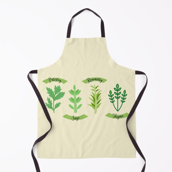 Item preview, Parsley Sage Rosemary Thyme Herb Garden Design | Cottagecore Kitchen Art designed and sold by Sachie's Studio.
