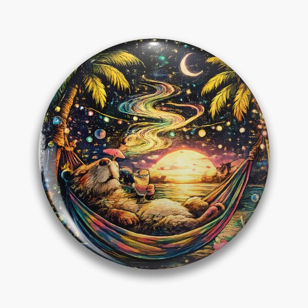 Item preview, Stay Trippy Stay Caffeinated Psychedelic Mushroom Sticker Y2K Art designed and sold by RebelVibeX.