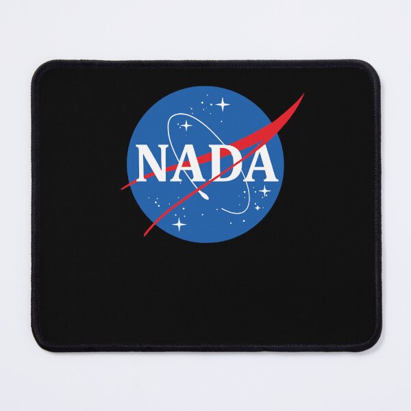 Item preview, Nasa NADA Space Logo Funny Science Humor Astronomy designed and sold by marke770.