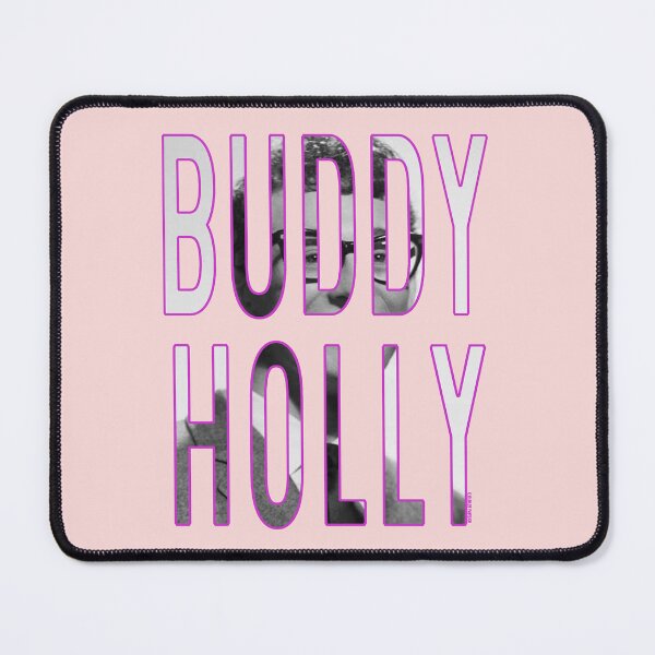 Item preview, Buddy Holly Letters Pink designed and sold by Normbot2000.