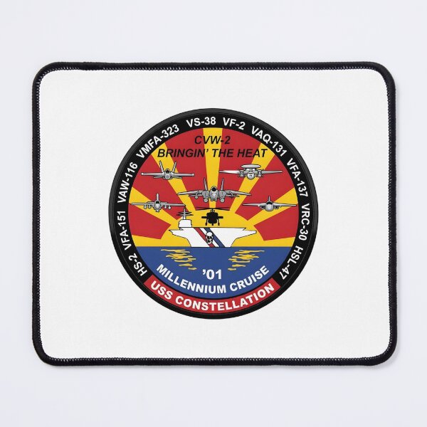 Item preview, USS Constellation (CV-64) CVW-2 Millennium Cruise 2001 Insignia designed and sold by CharlieDesings.