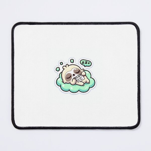 Item preview, Kawaii Procrastinating Sloth Sticker designed and sold by PastelPawsArt.
