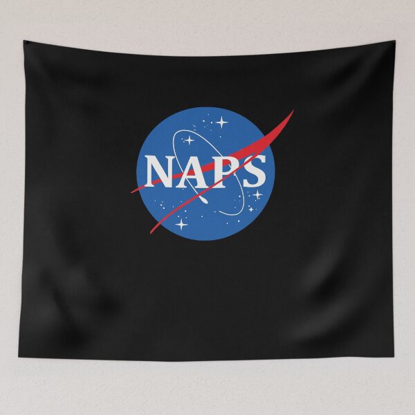 Item preview, Nasa NAPS Space Logo Sleep Astronomy Design designed and sold by marke770.