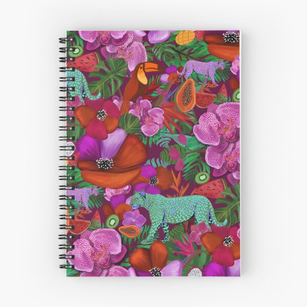 Item preview, Sultry Magenta Tropical Cheetah Jungle designed and sold by Lacey Stonesifer.