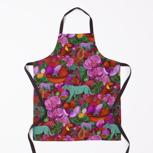 Item preview, Sultry Magenta Tropical Cheetah Jungle designed and sold by Lacey Stonesifer.