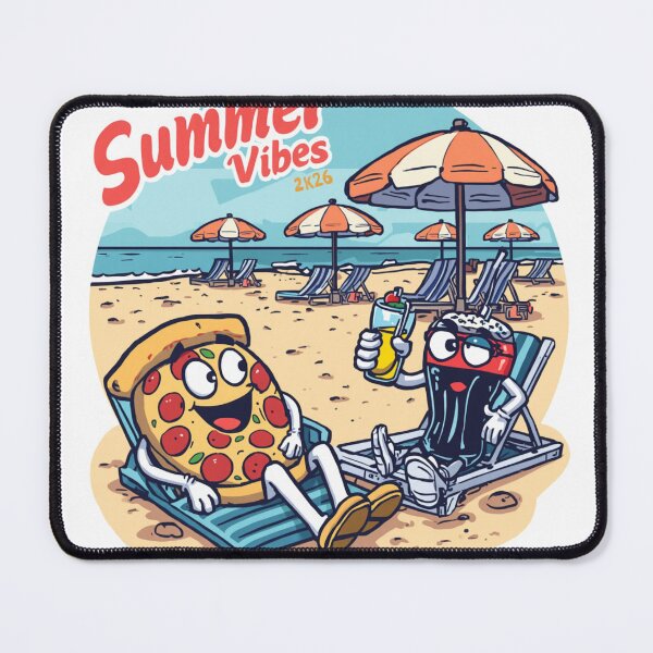 Item preview, Pizza Summer Vibes  designed and sold by SevenArtist77.