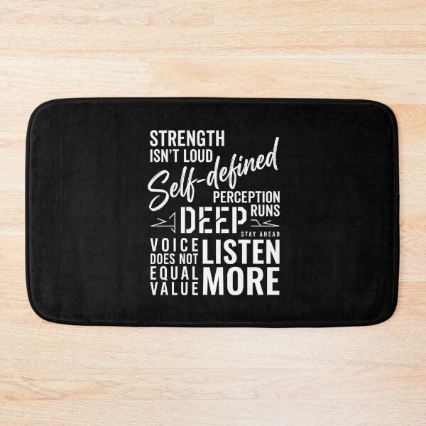 Item preview, Strength Isn't Loud - Self-Defined Perception designed and sold by artlife4.