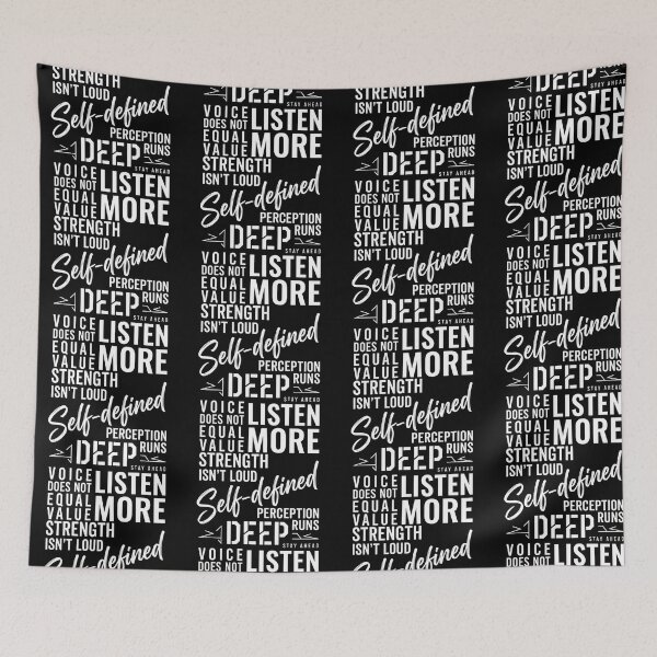 Item preview, Strength Isn't Loud - Self-Defined Perception designed and sold by artlife4.