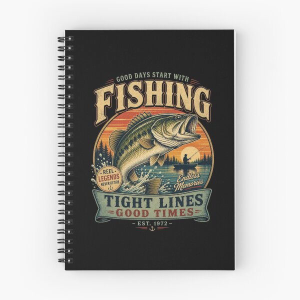 Item preview, Good Days Start With Fishing designed and sold by CreativeTag.