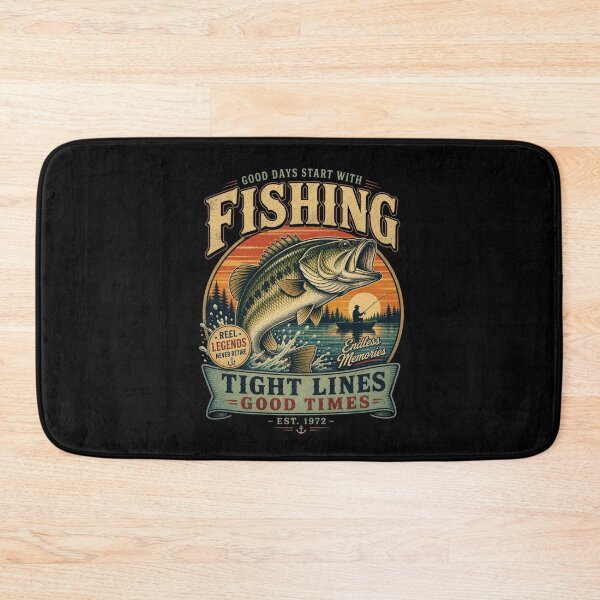 Item preview, Good Days Start With Fishing designed and sold by CreativeTag.