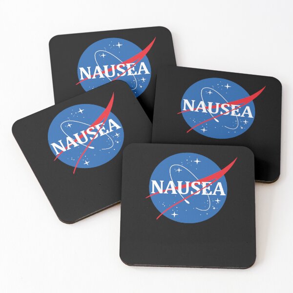 Item preview, Nasa NAUSEA Space Parody Humorous Cosmic Explorer Design designed and sold by marke770.