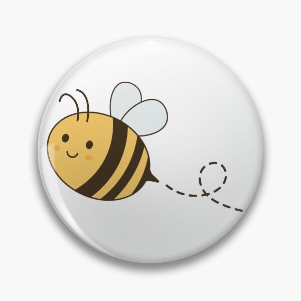 Item preview, Cute Flying Bumblebee Cartoon designed and sold by BetweenForms.