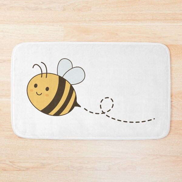 Item preview, Cute Flying Bumblebee Cartoon designed and sold by BetweenForms.