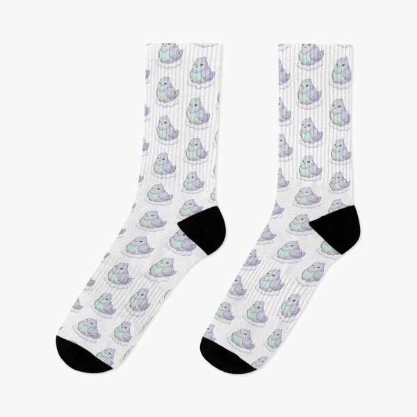 Item preview, Dreamy Kawaii Pigeon on Cloud | Soft Pastel Cute Bird Design designed and sold by HelgaCraftery.