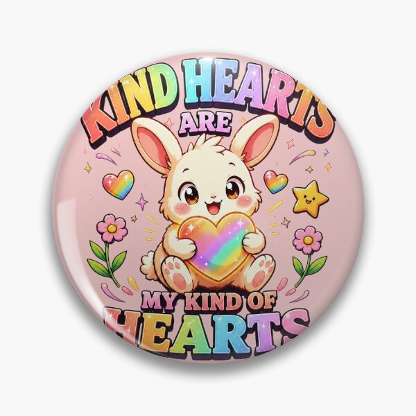 Item preview, Kind Hearts Are My Kind Of Hearts Bunny designed and sold by StillWildink.