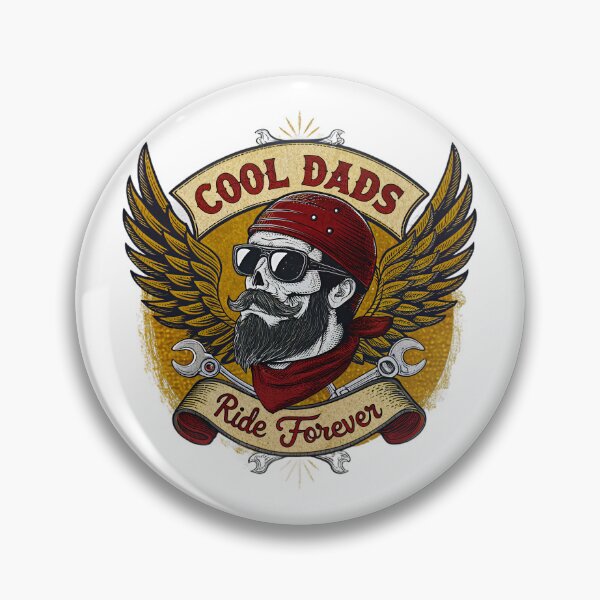 Item preview, cool dads ride forever designed and sold by GogoGrove.