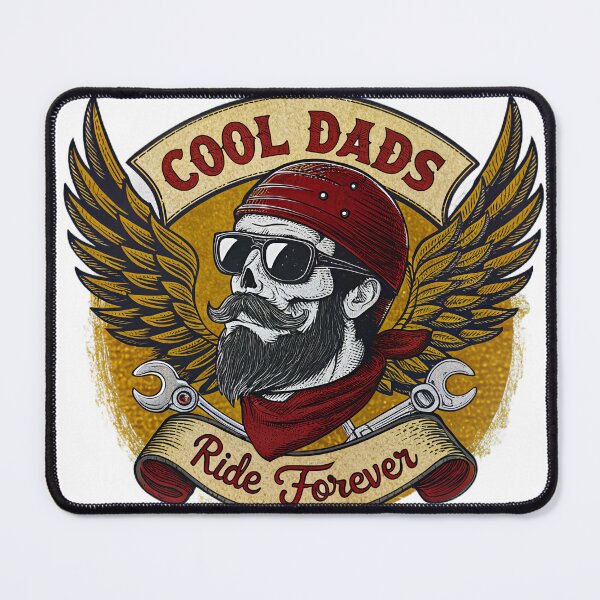 Item preview, cool dads ride forever designed and sold by GogoGrove.