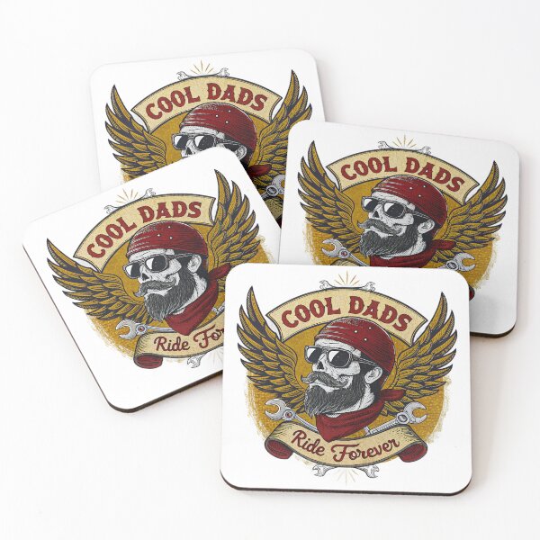 Item preview, cool dads ride forever designed and sold by GogoGrove.