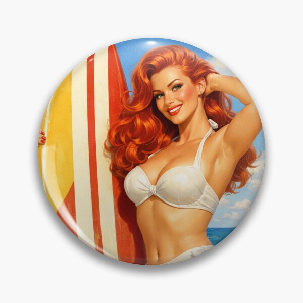 Item preview, Sun-Kissed Surf Queen designed and sold by ITSimagination.