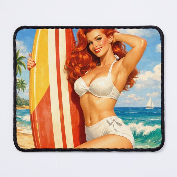Item preview, Sun-Kissed Surf Queen designed and sold by ITSimagination.