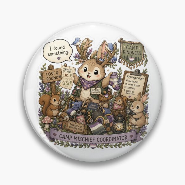 Item preview, Jackalope Camper designed and sold by Candlelit Catastrophes.